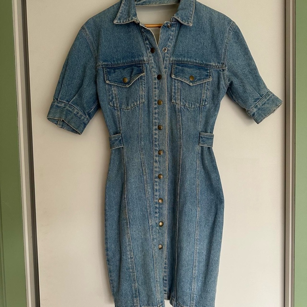 Paris Blues Blue Denim Dress